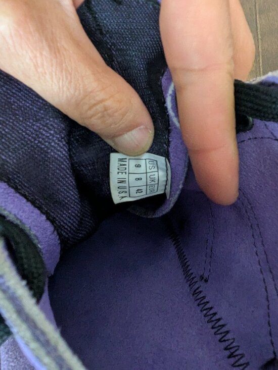 5.10 Five Ten Vantage Climbing Shoes Stealth C4 Purple Lace-Up EU 42 Rock Climbi main image 9